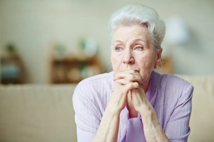 Worry elderly