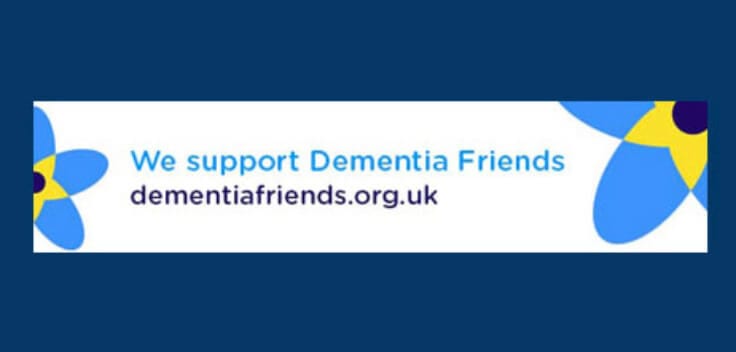 We support Dementia Friends