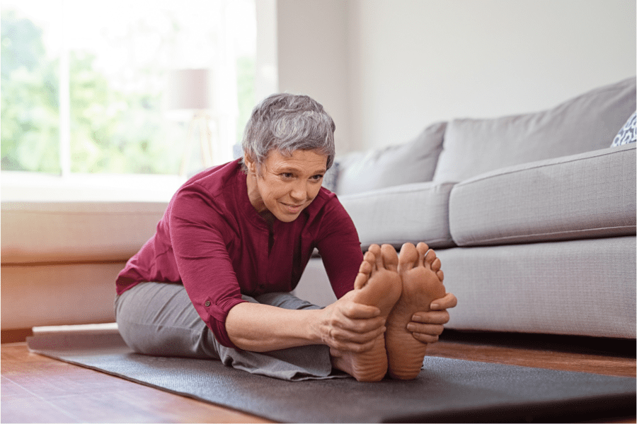 Home exercise for elderly