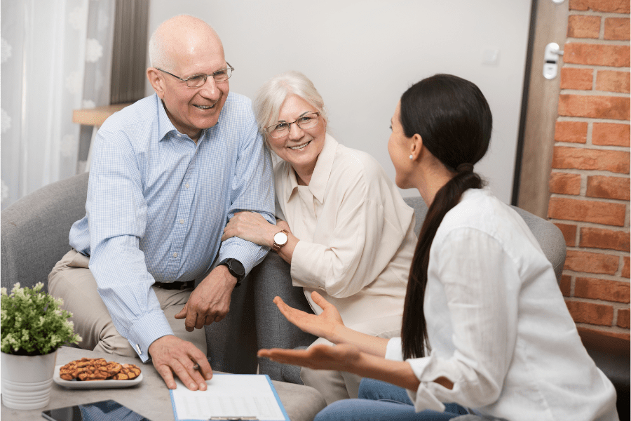 making plan for caring elderly parents